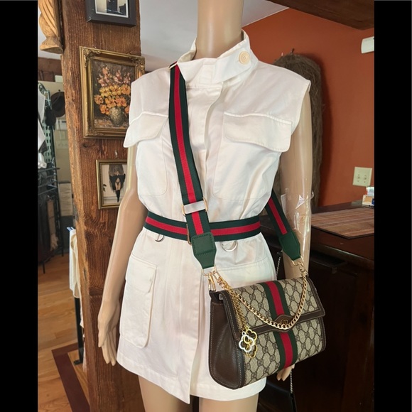 Gucci Ophidia Supreme 10” 😍SUPER ATTRACTIVE😍 3/way Extra Accessories - Picture 5 of 14